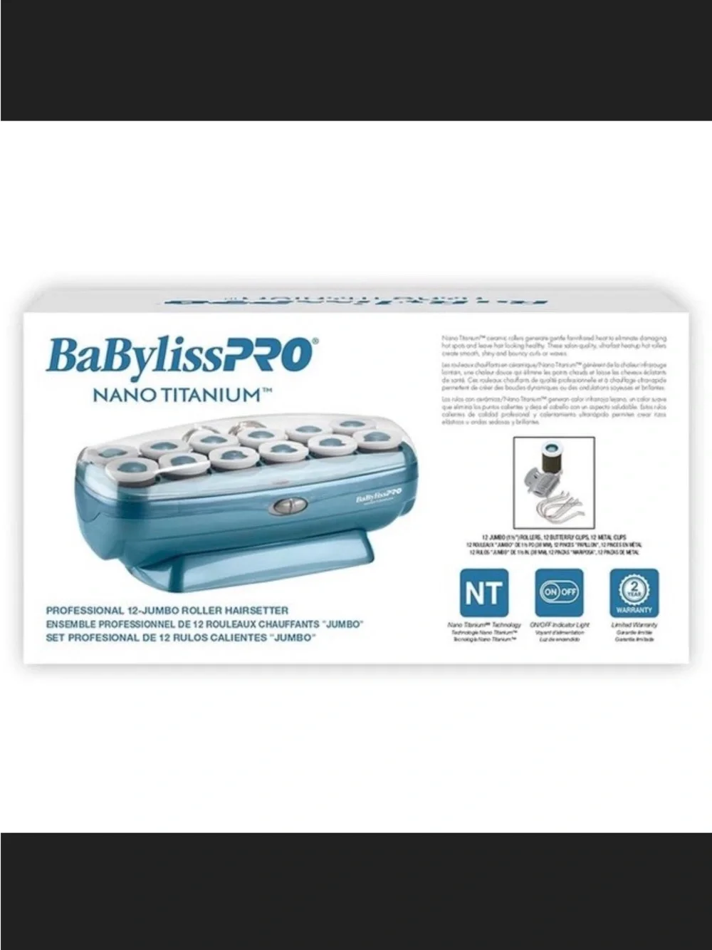 BaByliss Nano Titanium Jumbo Roller Hairsetter